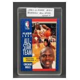 1991 Fleer Michael Jordan All-Star Team Card