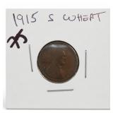 1915-S Lincoln Wheat Cent