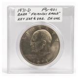 1971-D Eisenhower Dollar, UNC, FS-901