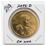 2006-D Sacagawea Dollar, Choice UNC