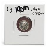 .999 Fine Silver Round