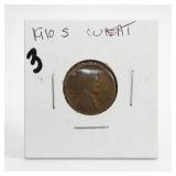 1910-S Lincoln Wheat Cent, G10