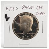 1974-S Kennedy Half Dollar, Proof