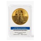 1933 American Mint Gold Double Eagle Replica