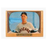 1955 Bowman Virgil Trucks Chicago White Sox Card