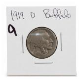 1919-D Buffalo Nickel