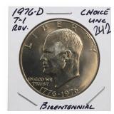 1976-D Eisenhower Dollar, Choice UNC