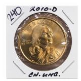 2010-D Sacagawea Dollar, Choice UNC