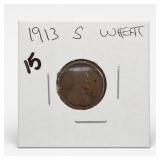1913-S Lincoln Wheat Cent