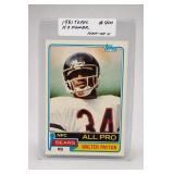 1981 Topps Walter Payton #400 Card