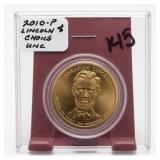 2010-P Lincoln Presidential Dollar, Choice UNC