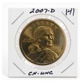 2007-D Sacagawea Dollar, Choice UNC