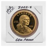 2002-S Sacagawea Dollar, Gem Proof
