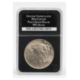1922 Philadelphia Peace Dollar, UNC, 90% Silver