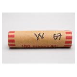 Roll of Mixed Wheat Cents