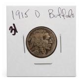 1915-D Buffalo Nickel