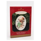 Hallmark Marbles Champion Norman Rockwell Ornament