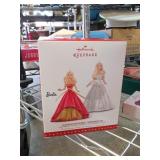 Hallmark Keepsake Celebration Barbie Ornament Set