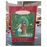 Hallmark Alice Meets the Cheshire Cat Ornament
