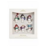 Hallmark Keepsake Jolly Snowmen 6-Ornament Set