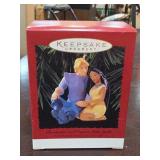 Keepsake Ornament Pocahontas & Captain John Smith