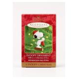 Hallmark Keepsake A Snoopy Christmas Ornament