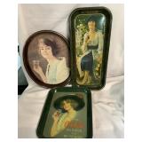 3 COCA COLA TRAY