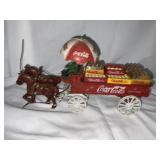 COCA COLA  HORSE DRAWN DELIVERY WAGON