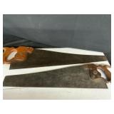 2 HAND SAWS