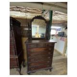 DRESSER WITH MIRROR