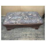 DUCK COVERED FOOT STOOL