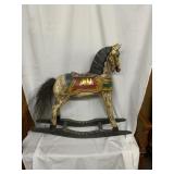 VINTAGE ROCKING HORSE