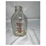 ROWAN DAIRY  MILK BOTTLE