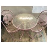 RETRO COCA COLA BISTRO SET