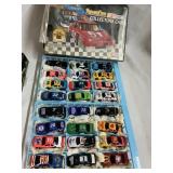 NASCAR COLLECTOR  CASE WITH CARS