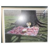 FRAMED AND  MATTED BOB TIMBERLAKE