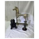 3  PIECES OF  ANIMAL DECOR