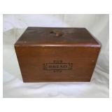WOODEN BREAD BOX