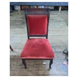 WOODEN UPHOLSTERED CHAIR