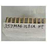 357  158 GR  HP 50 ROUNDS