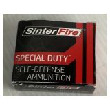 SINTERFIRE  40 S&W   125 GR  20 ROUNDS