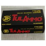 TUL AMMO  9MM LUGER 115 GR  FMJ  50 ROUNDS