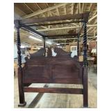 VINTAGE ORNATE FULL SIZE BED