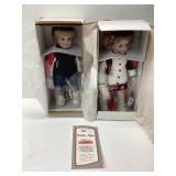 TRAVIS AND TINA DALE EARNHARDT FAN DOLL COLLECTION