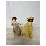 2 EARLY DOLLS