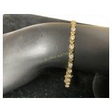 7 INCH STERLING SILVER BRACELET