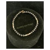 14KT Y GOLD BRACELET FRESH WATER PEARLS,GOLD
