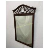 MIRROR IN WOODEN FRAME