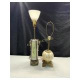 2 EARLY LAMPS