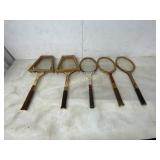 5 TENNIS RACKETS